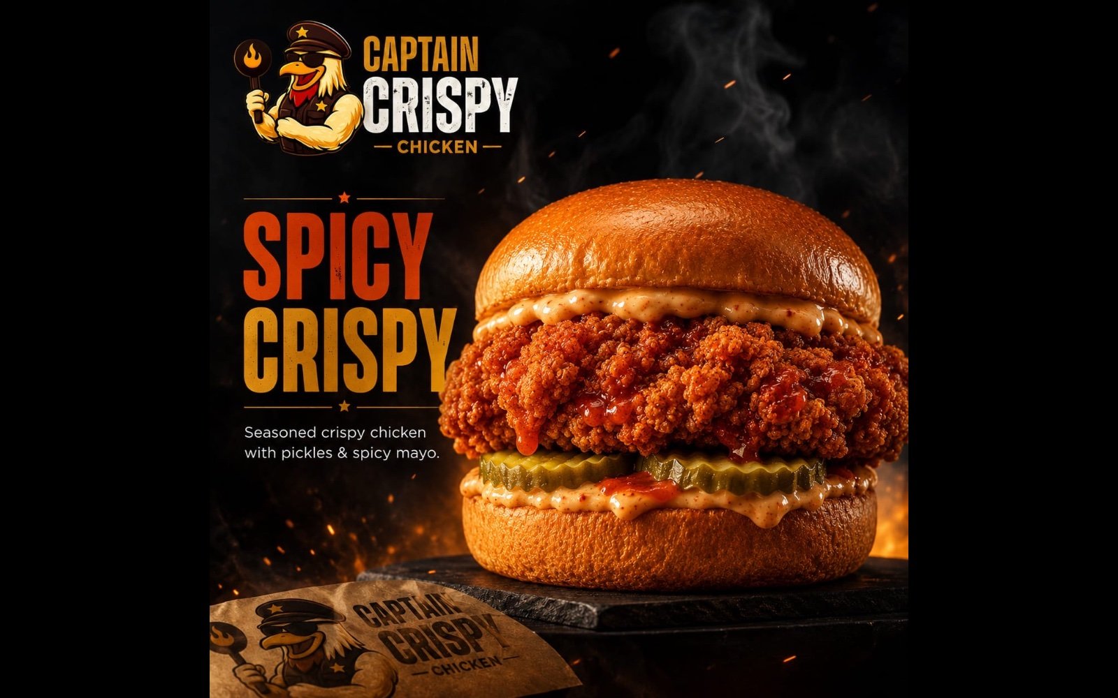CAPTAIN SPICY CHICKEN SANDWICH